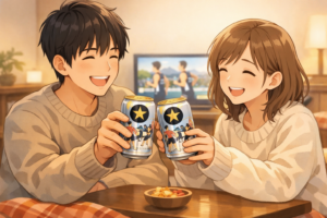 【限定発売】サッポロ 黒ラベル 箱根駅伝デザイン缶レビュー|襷デザインが熱い!年末年始の乾杯に最高の一本