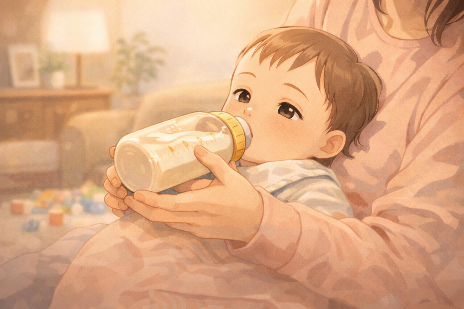 ダウン症の息子が生後6ヶ月で哺乳瓶をくわえた日|NICUで待ち続けた小さな一歩