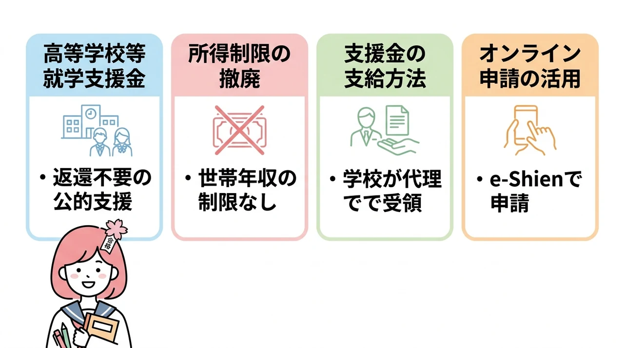 私立高校無償化の仕組みと制度の基本