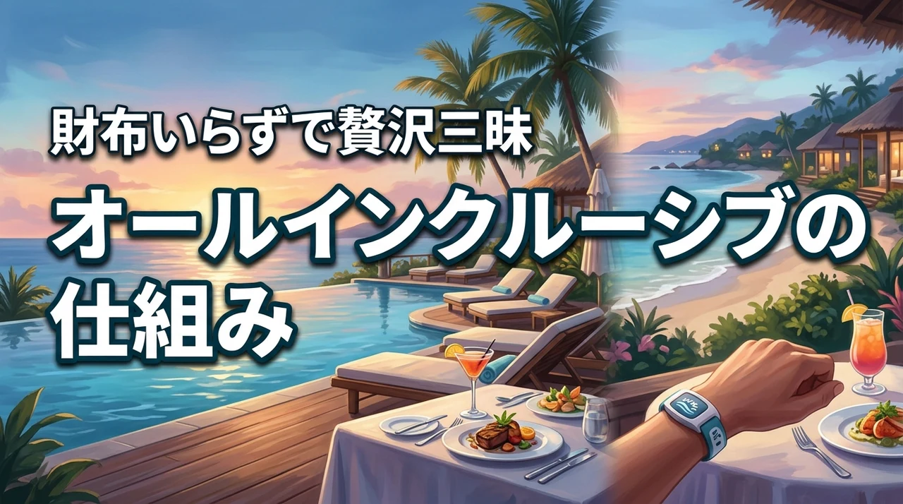 【オールインクルーシブとは】財布いらずで贅沢三昧！最高の旅を叶える仕組みを公開