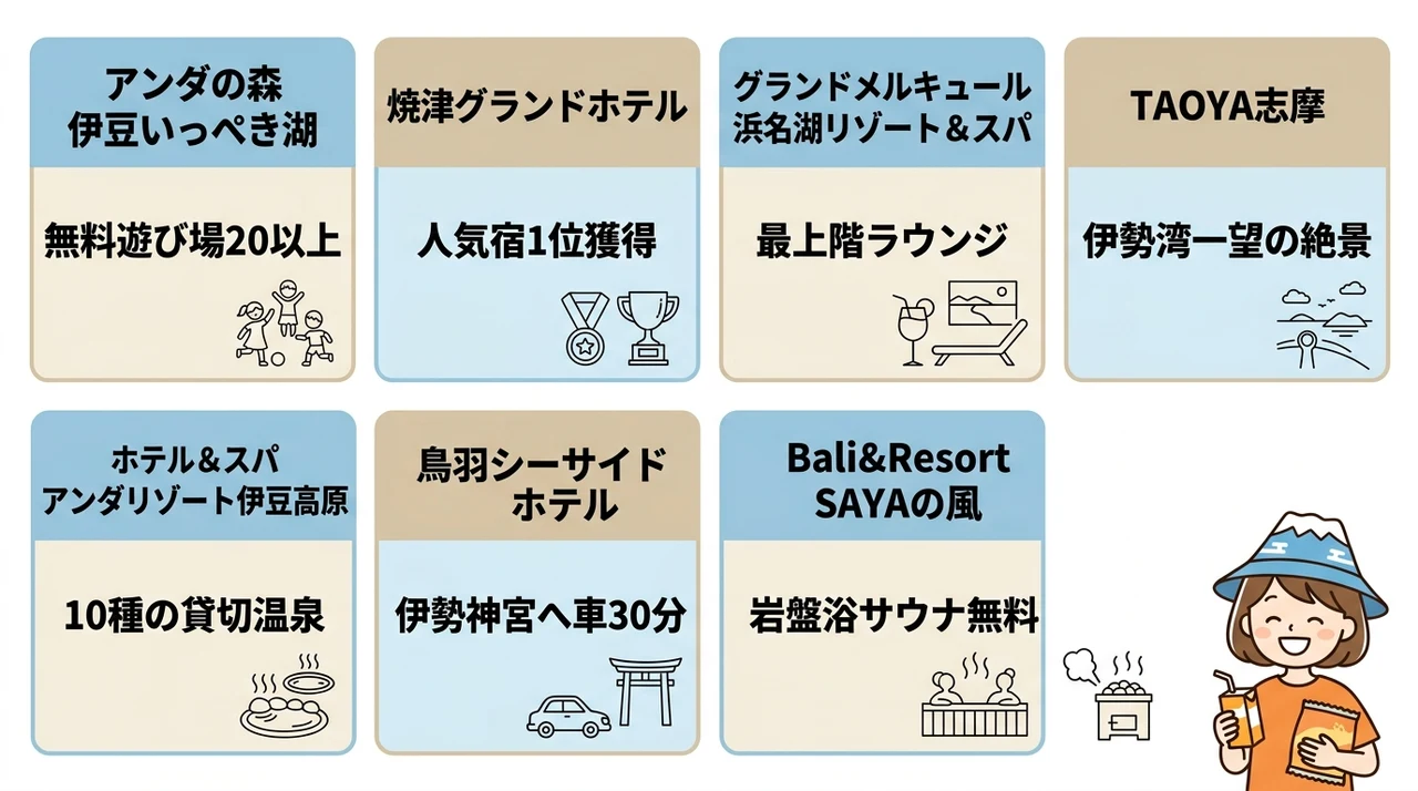 東海の子連れ向けオールインクルーシブホテルおすすめ7選
