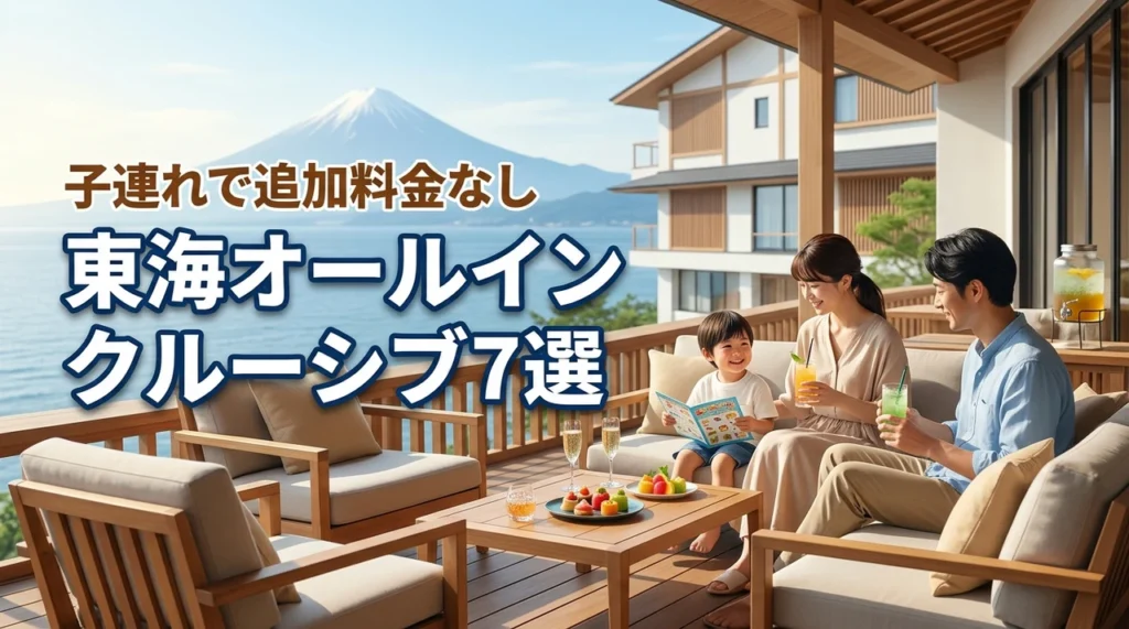 子連れに人気の東海オールインクルーシブホテル7選！追加料金ゼロで家族旅行を満喫