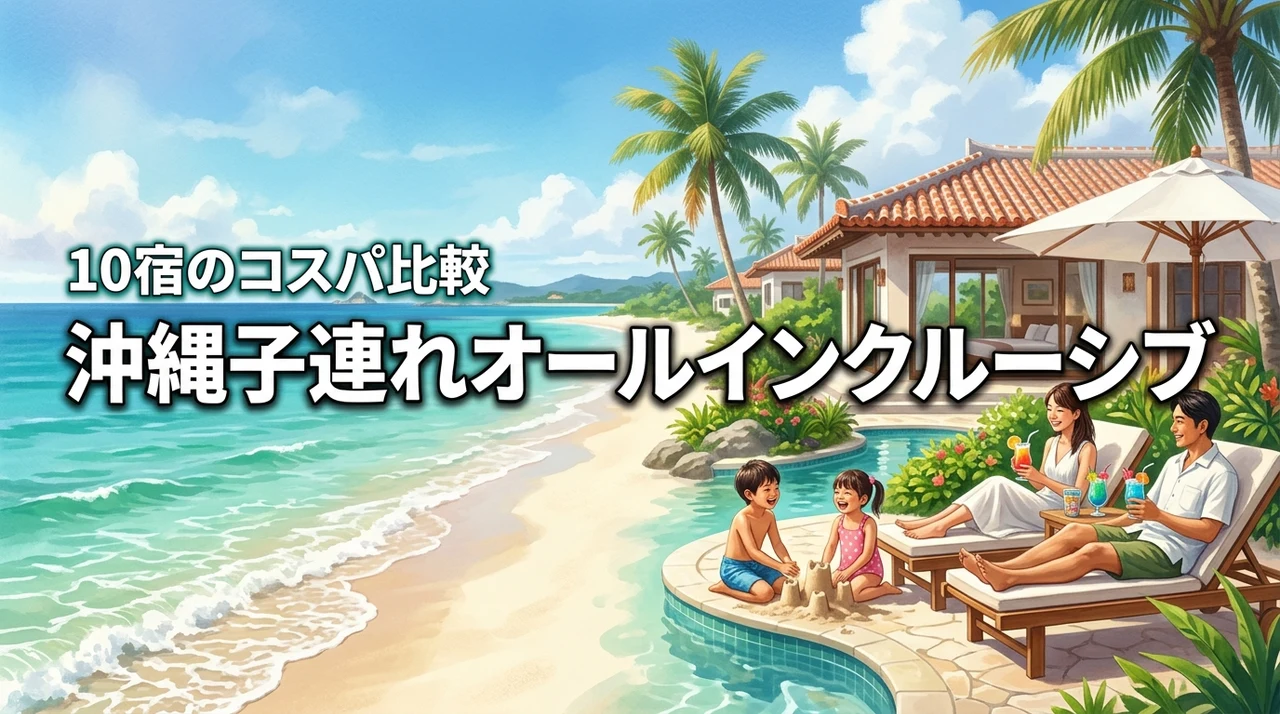 沖縄の子連れオールインクルーシブホテル10選！費用対効果とキッズサービスを徹底比較