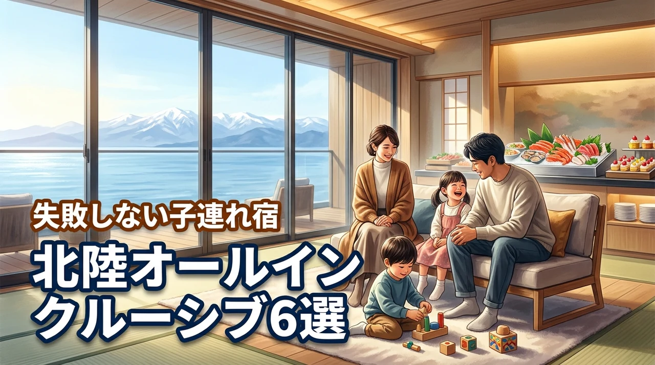 北陸の子連れオールインクルーシブホテル6選！失敗しない選び方と注意点