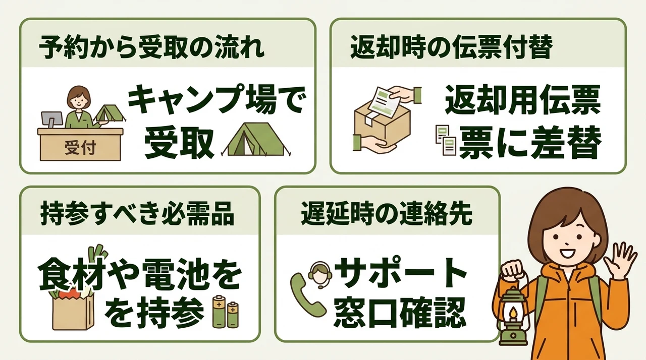 hinataレンタルの賢い利用の流れと注意点