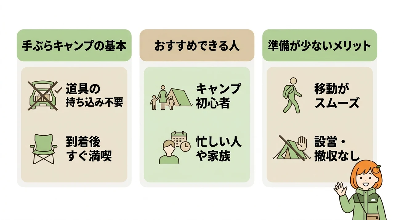 四国で楽しむ手ぶらキャンプとは？初心者向けの魅力を解説