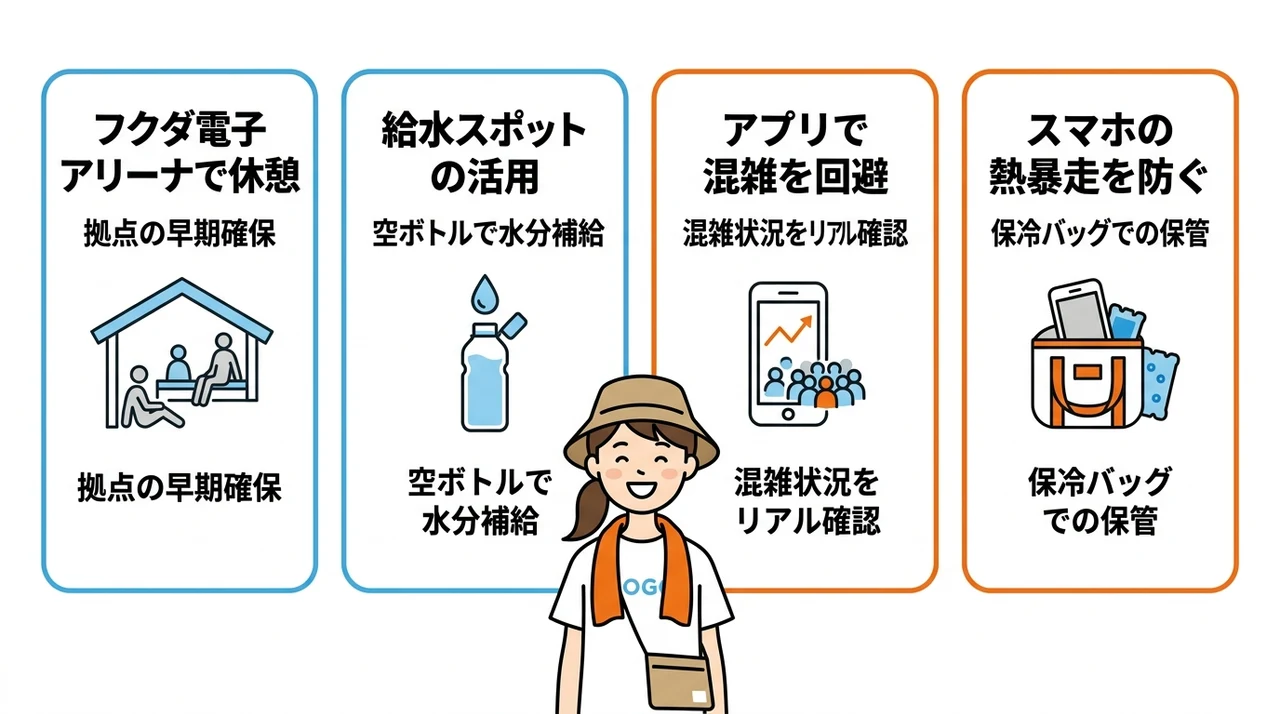 ロッキン初心者が実践した体力温存の立ち回り術