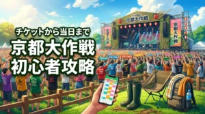 京都大作戦の初心者攻略法！チケット獲得から当日の楽しみ方まで準備を完全網羅
