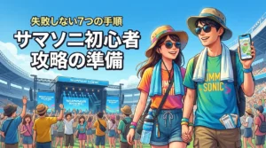 サマソニ初心者攻略は準備で決まる！チケットから持ち物まで失敗しない7つの手順