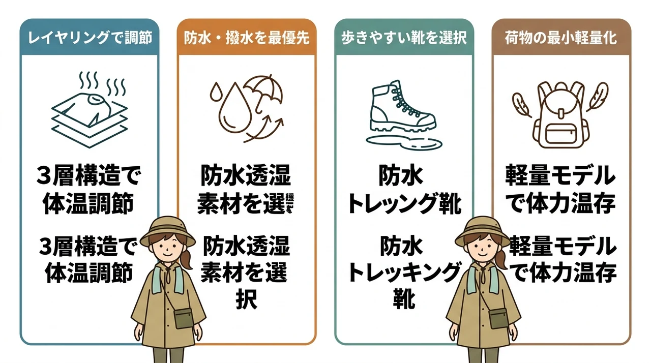フジロックの持ち物と服装の基本戦略
