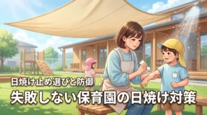 保育園での日焼け対策、みんなどうしてる？失敗しない日焼け止めと物理的防御のコツ