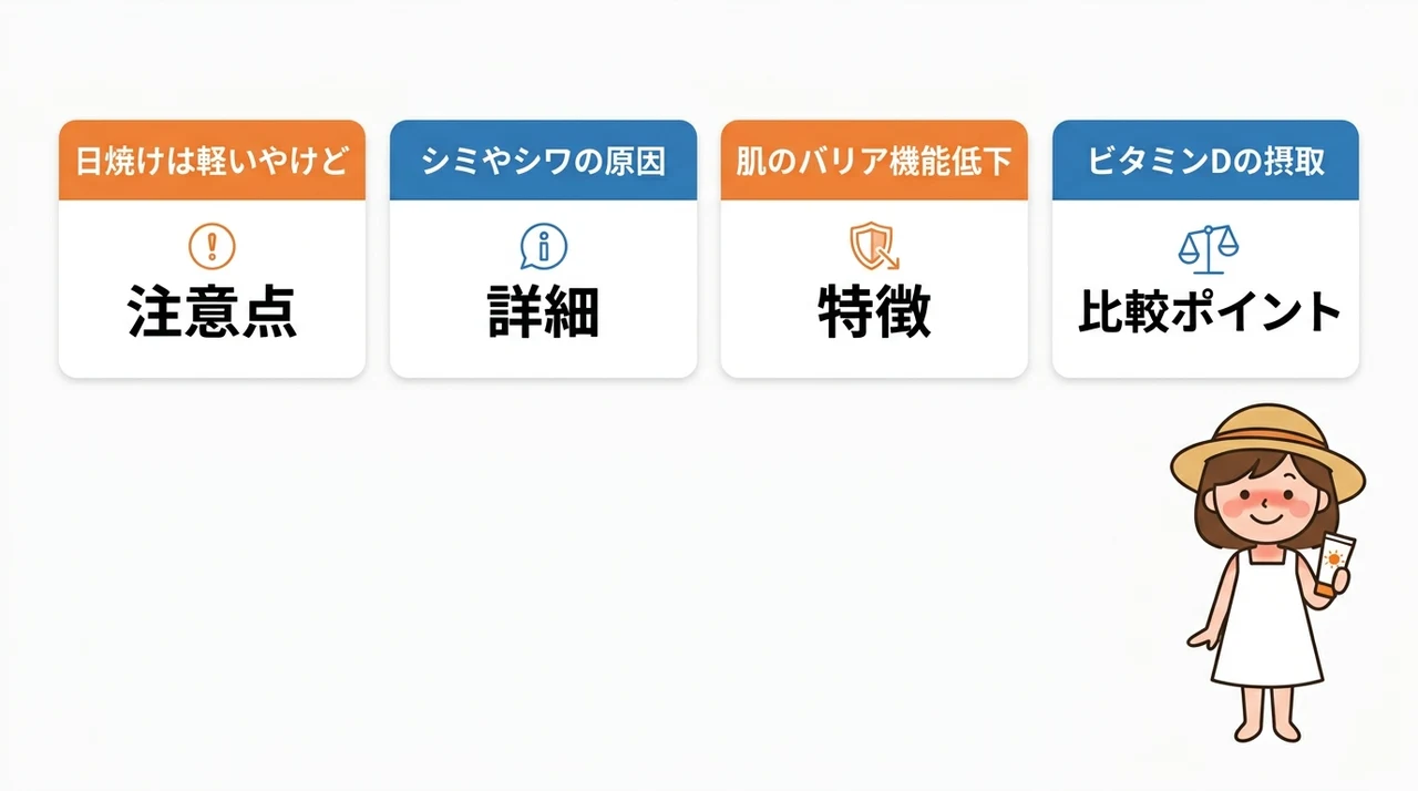 4歳の日焼けが危険な理由と肌を守る基本