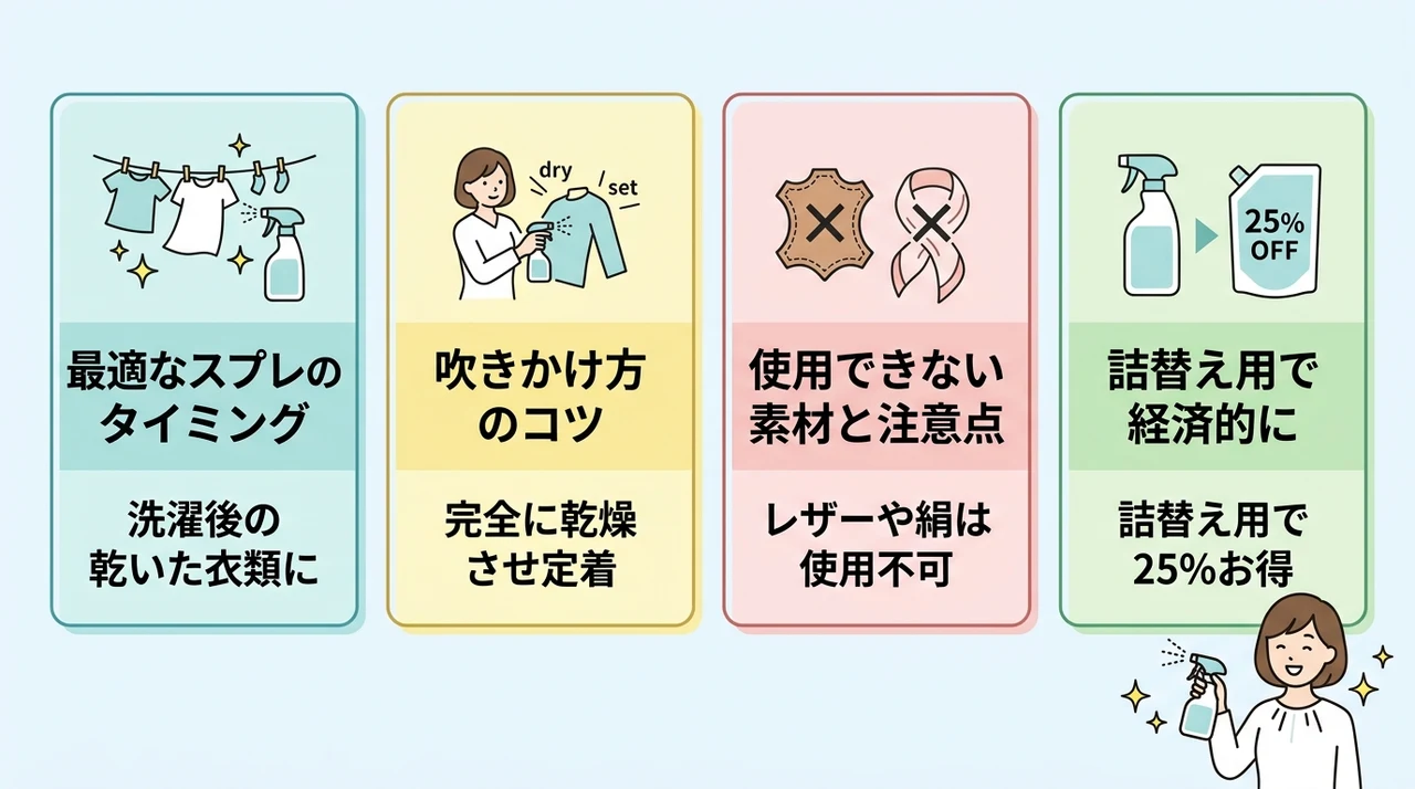 イオンクリアの効果を最大化する正しい使い方