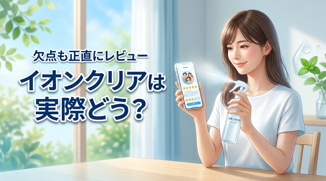 イオンクリアって実際どう？口コミからわかった効果とデメリットを正直解説