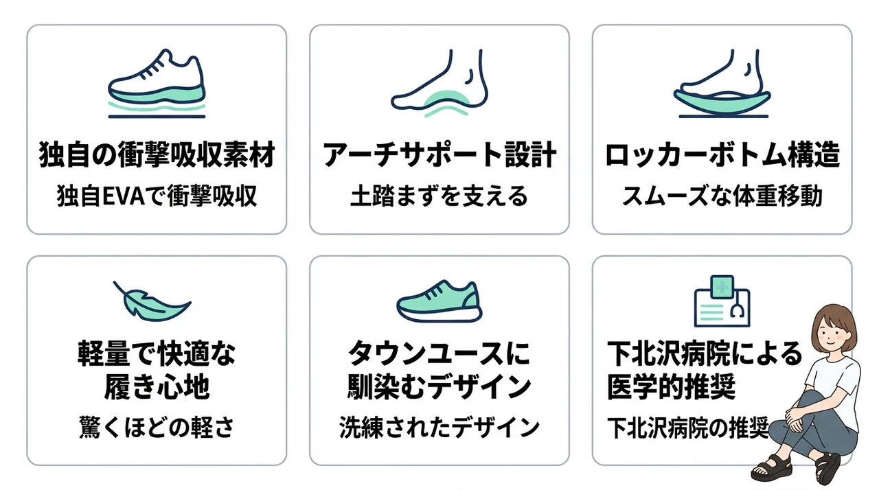 TELIC（テリック）リカバリーサンダルの特徴と人気の理由