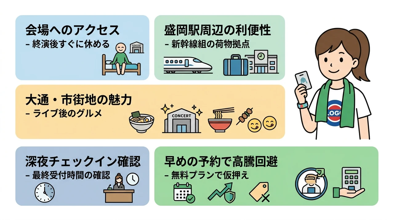 いしがきMUSICFESTIVALのホテル選びで失敗しない基本戦略