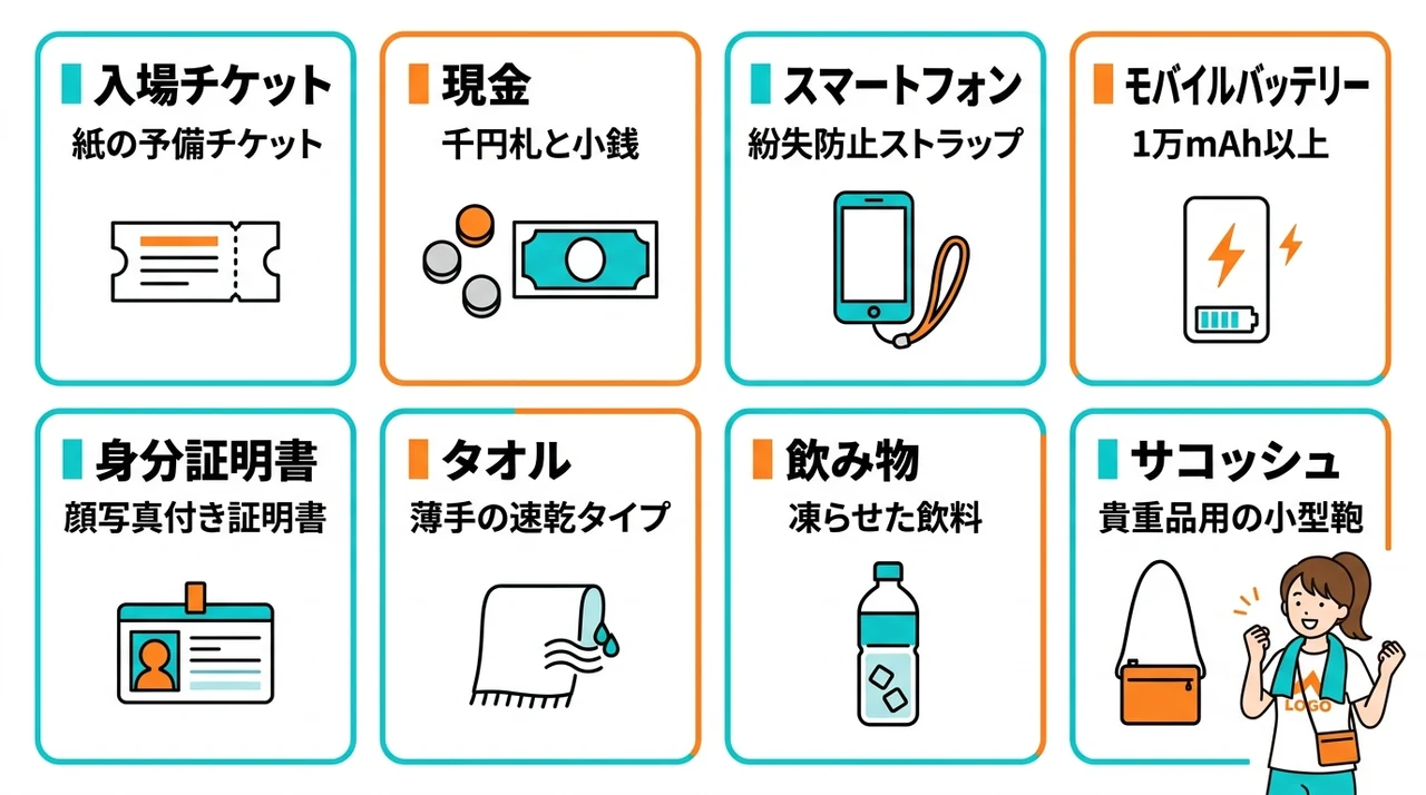 いしがきMUSIC FESTIVALの必須持ち物チェックリスト