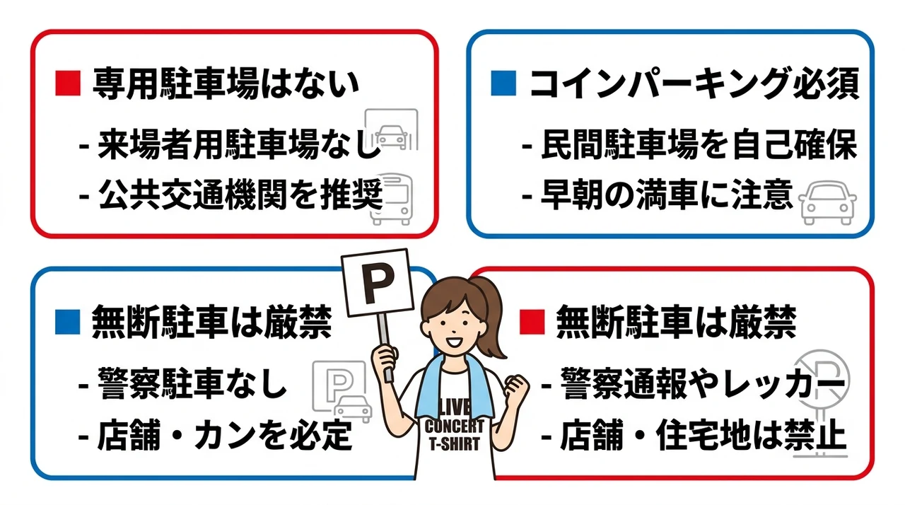 いしがき MUSIC FESTIVAL 駐車場の基本情報と公式見解
