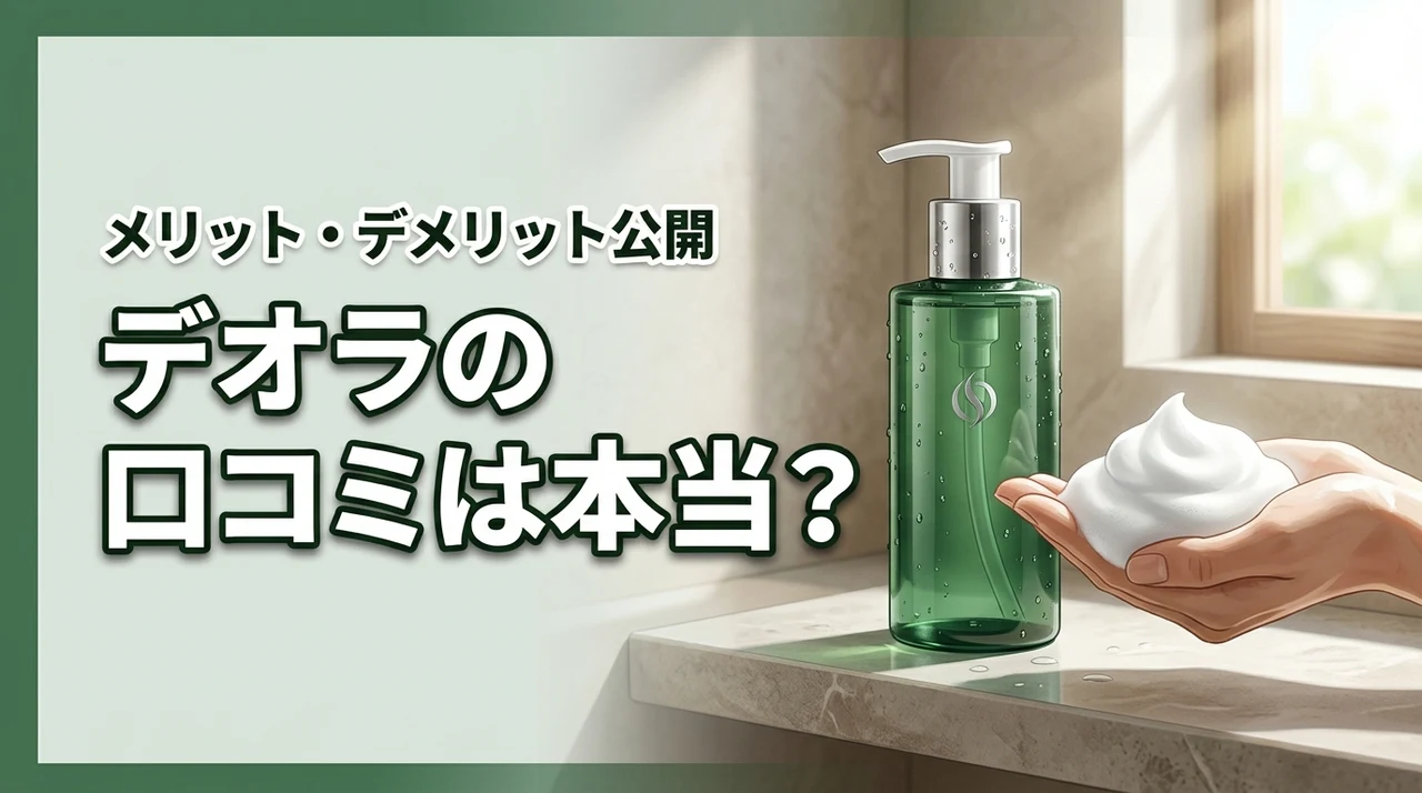 デオラの口コミは本当？実際に使ってわかった5つのメリットと3つのデメリット