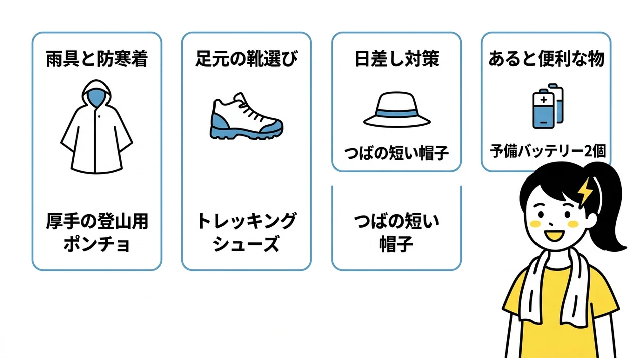 イナズマロックフェスを快適にする持ち物と服装
