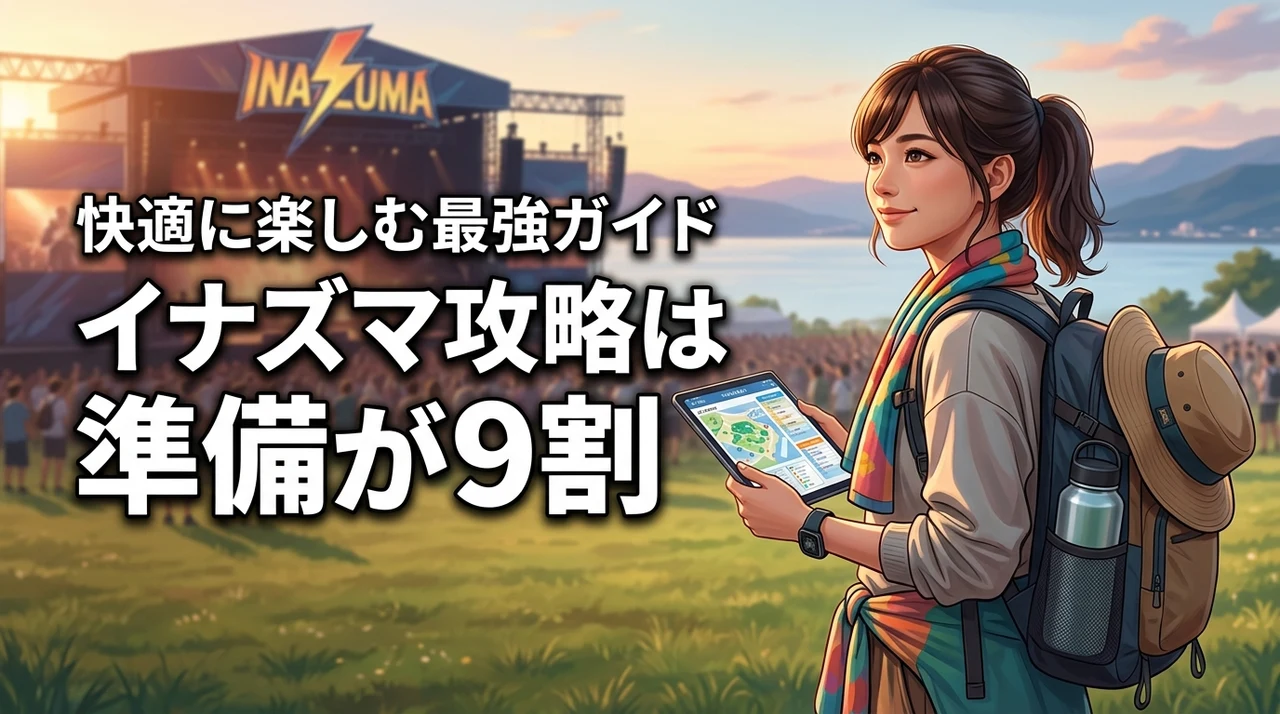 イナズマロックフェス攻略は準備が9割！快適に楽しむための最強ガイド