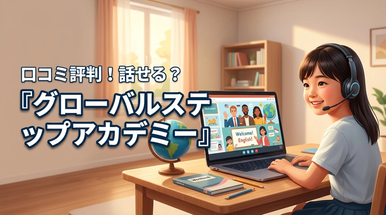 グローバルステップアカデミーの口コミ評判を本音調査！話せるようになる？