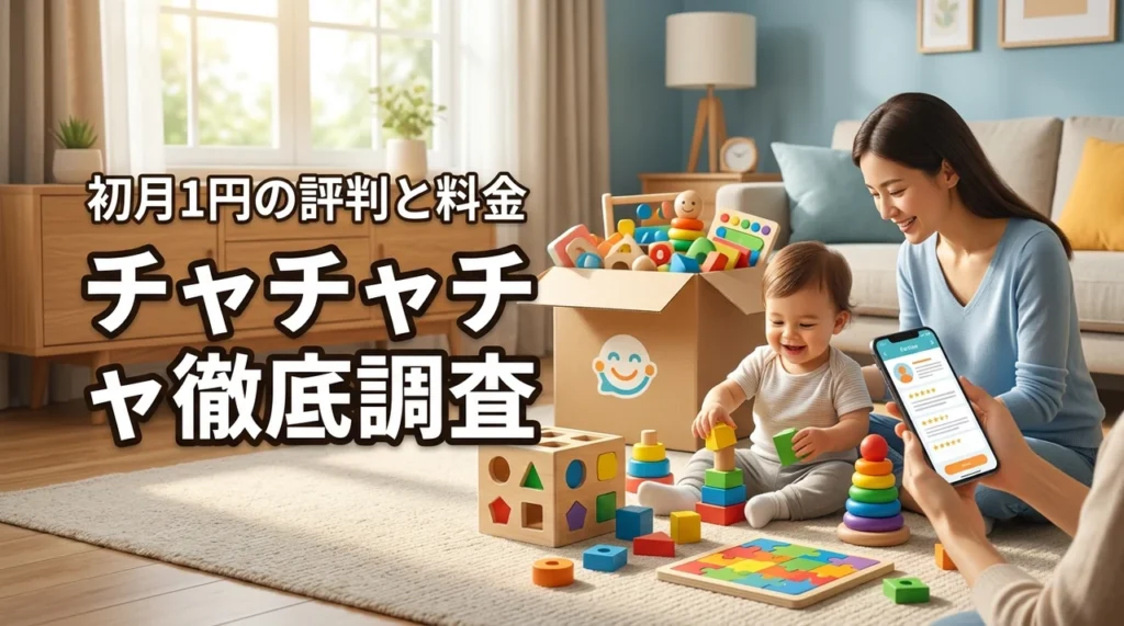 チャチャチャのサブスク口コミを徹底調査！初月1円の評判と料金の実態