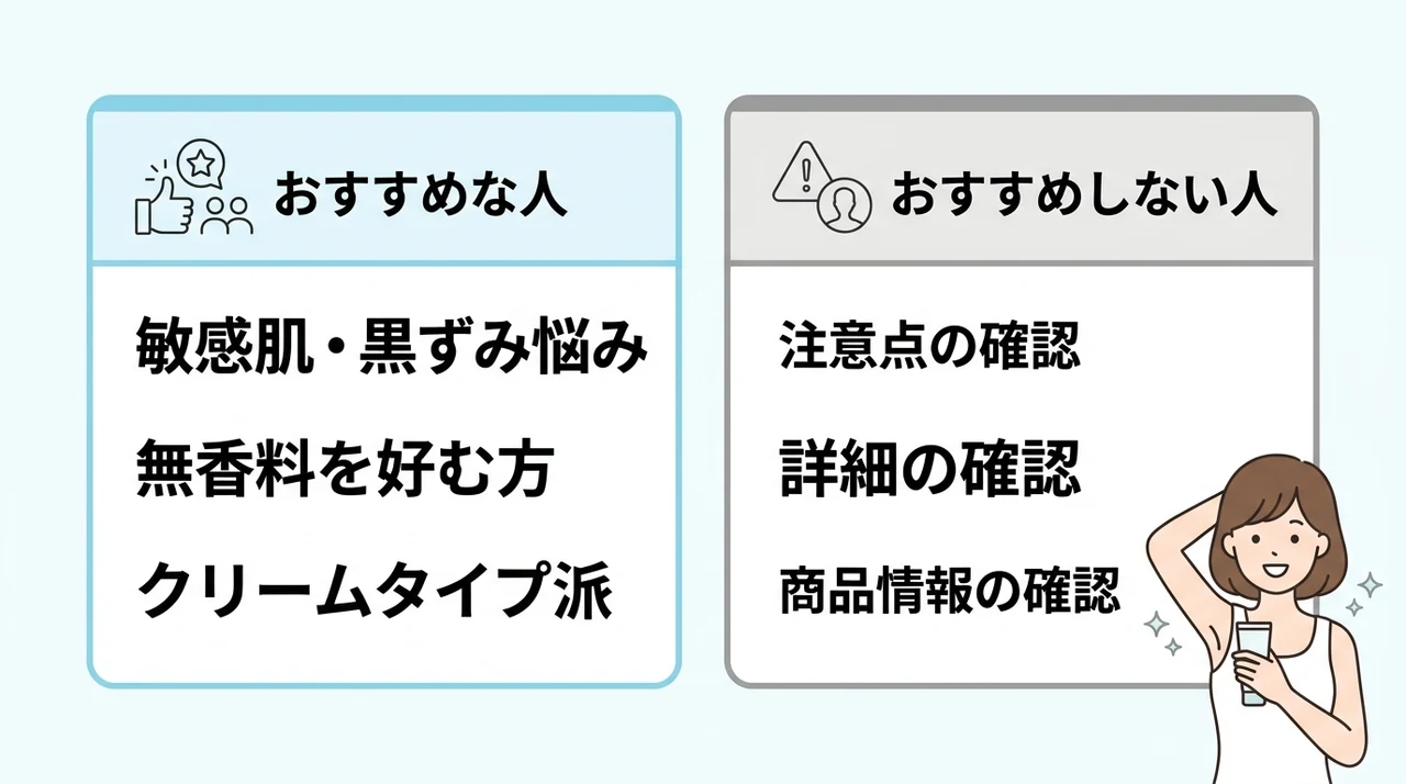 アニセがおすすめな人・おすすめしない人