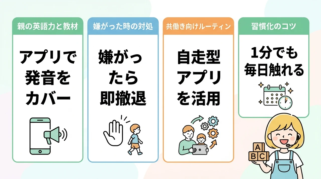 自宅で教えるコツと継続のための学習ルーティン