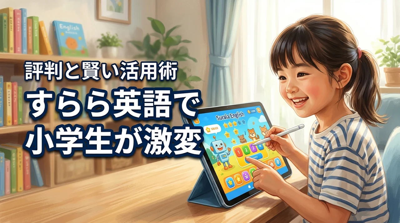 すらら英語を小学生が使うとどう変わる？教材の評判と賢い活用術