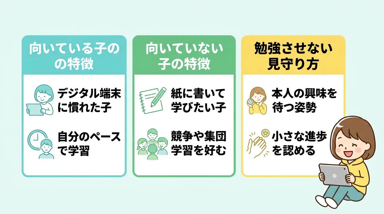 すららが向いている子・向いていない子