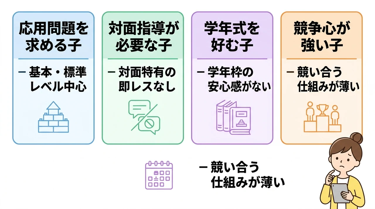 すららが向いてない子の特徴