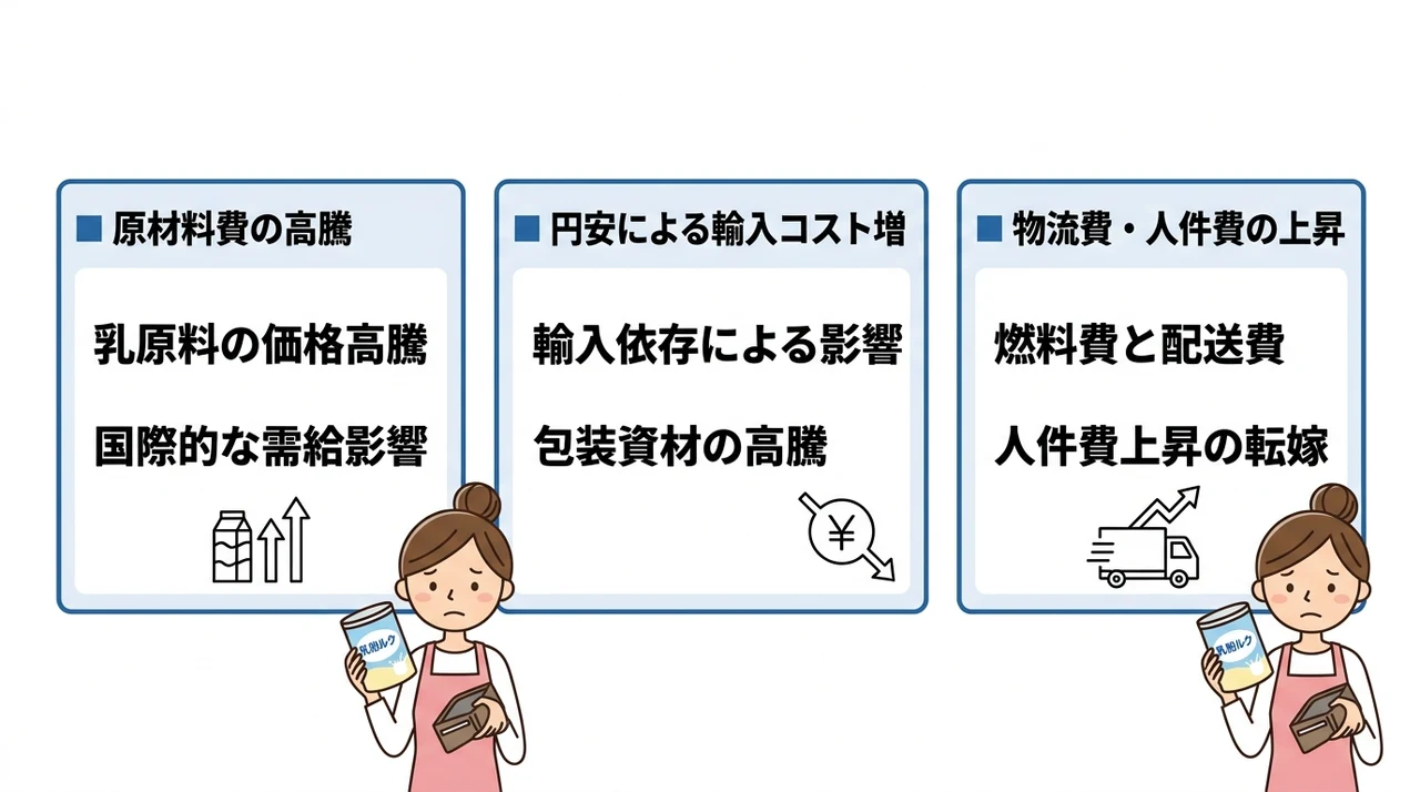 粉ミルクが値上がりする3つの理由