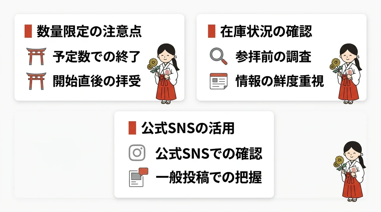 限定御朱印はいつまで？最新の在庫状況を調べるコツ
