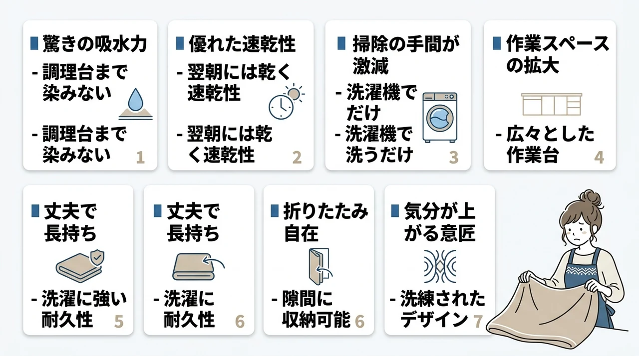 水切りカゴ卒業で快適に！実感した7つのメリット