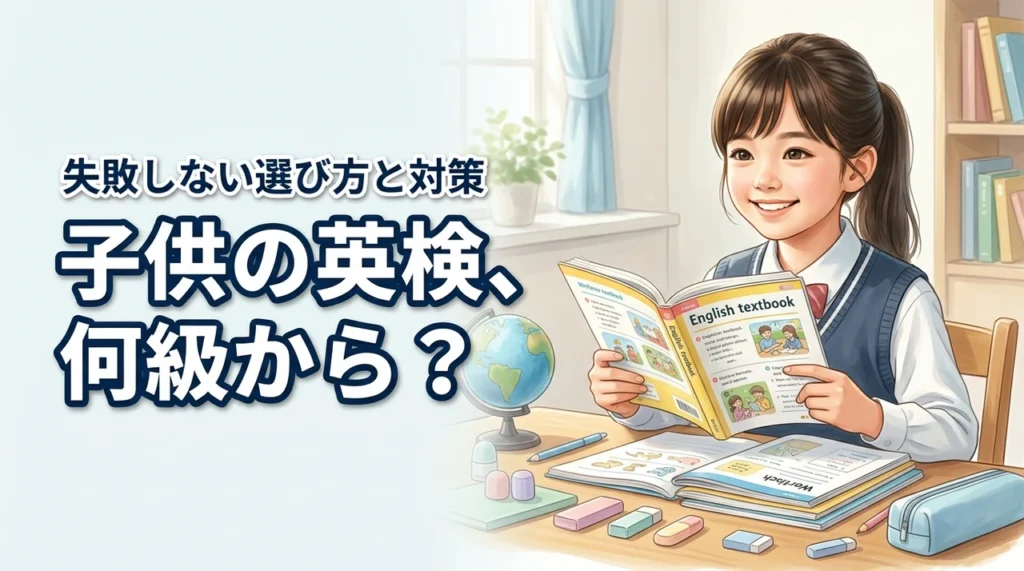 子供の英語学習で英検は何級から始めるのが正解？失敗しない選び方と対策を徹底公開